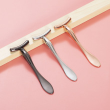 金属眼霜棒美容棒眼部按摩棒眼霜导入棒眼霜勺面霜勺T型金属美容