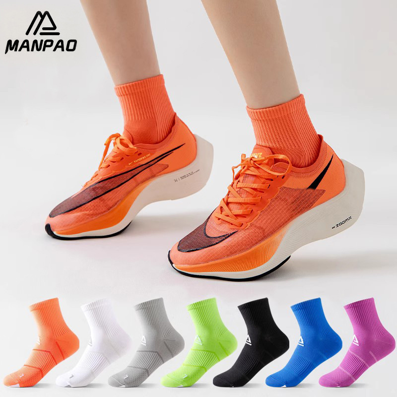 Sports Socks for Men and Women Mid-Calf Running Socks Fitness Outdoor Professional Pressure Socks Four-Season Breathable Quick-Drying Factory Direct Sales Sports Socks for Men and Women Mid-Calf Running Socks Fitness Outdoor Professional Pressure Socks Four-Season Breathable Quick-Drying Factory Direct Sales