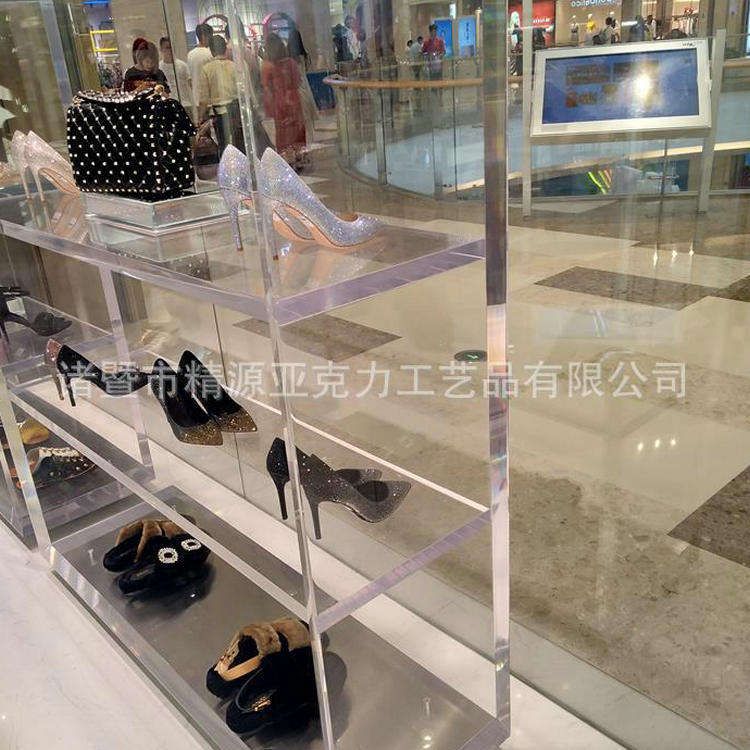 亚克力产品透明展示架 亚克力玻璃展示架 亚克力化妆品珠宝展示架