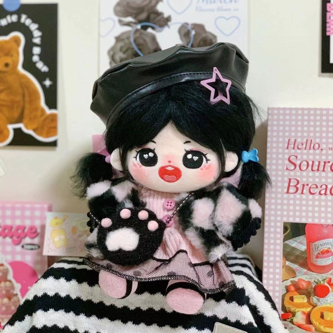 Cotton doll, high quality plush set for dressing up, children's clothing