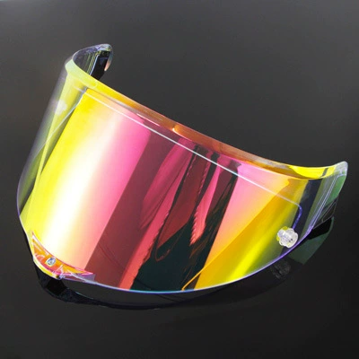 Electroplated Silver Goggles Motorcycle – Dəbilqə (Kaska) aksesuarları - transparent-revo-red-race3