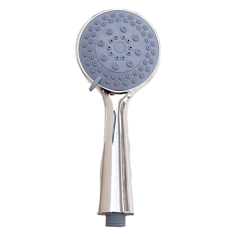 Xiamen hand-held hand spray shower head five-gear water outlet hose connecting shower head three-piece paper card pattern