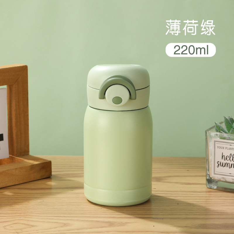 Nuevo alto valor 304 mini taza de bolsillo creativa taza de rebote portátil al aire libre pequeña taza de agua de automóvil