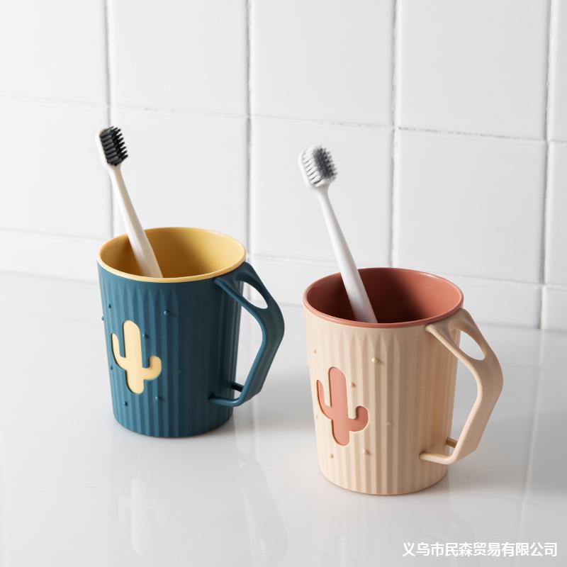 originality household Cups double-deck thickening Brush teeth glass Wash cup lovers Toothbrush cup student Tooth-cylinder