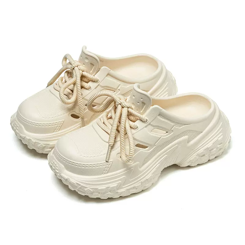 2026春季新款EVA洞洞鞋男女软底防滑户外凉鞋运动厚底增高透气鞋