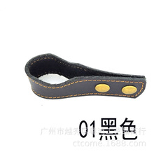 11990 跨境真皮打钉线边烟斗架时尚摆设真皮架子雪茄架