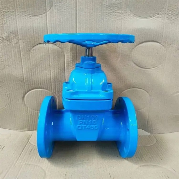 北京阀门销售Z45X-16Q DN50软密封闸阀 弹性座封暗杆法兰球墨铸铁