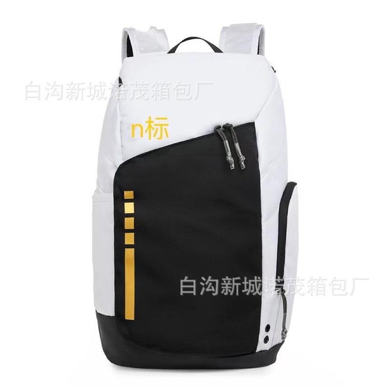 休闲运动健身篮球气垫双肩背包学生电脑包大容量外出收纳旅行包|undefined