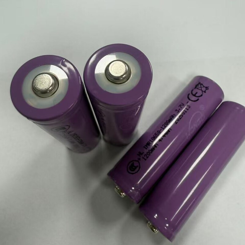 供給力18650電池足容量1200mah先端a品3.7v充電可能円筒リチウム電池|undefined