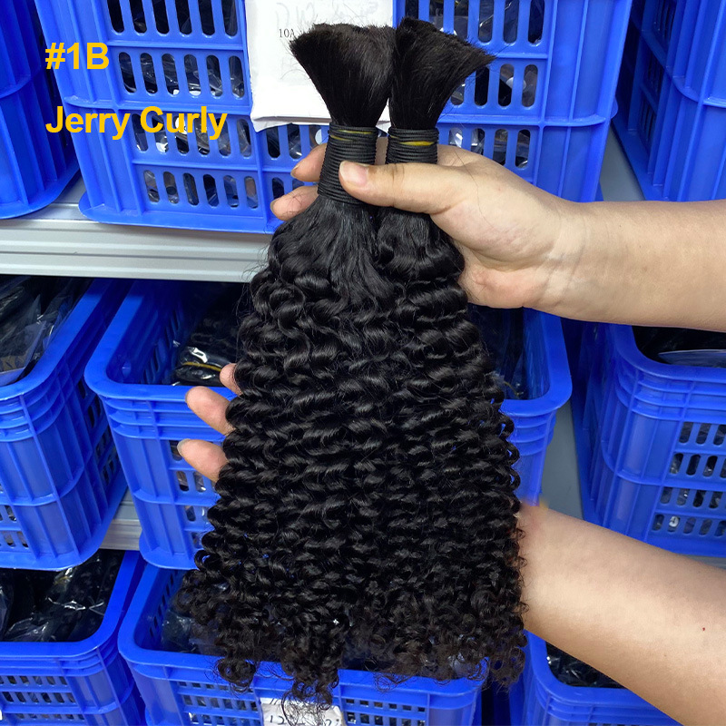 Extensiones de Cabello Humano 12A de Cabello Real Tejido a Mano para Mujeres