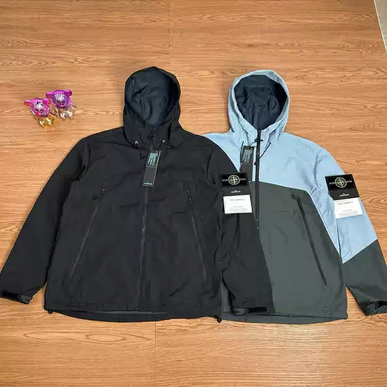 Drop Shipping 2025 Spring New Trend Double Zipper Soft Shell Jacket Coat Unisex