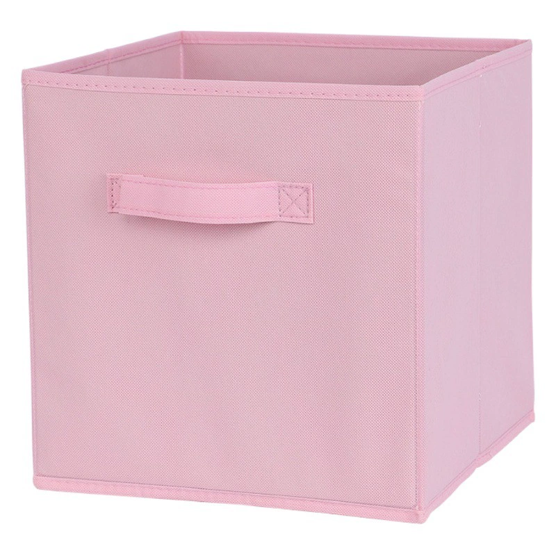 Тканевый ящик для хранения, органайзер для одежды в шкафу, коробка для игрушек и мелочей, ящик без крышки, складной ящик для хранения