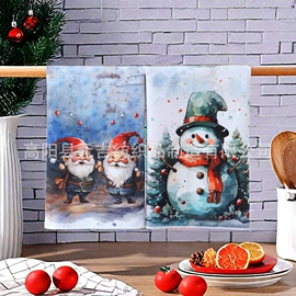 抹布、百洁布;茶巾;浴巾、沙滩巾