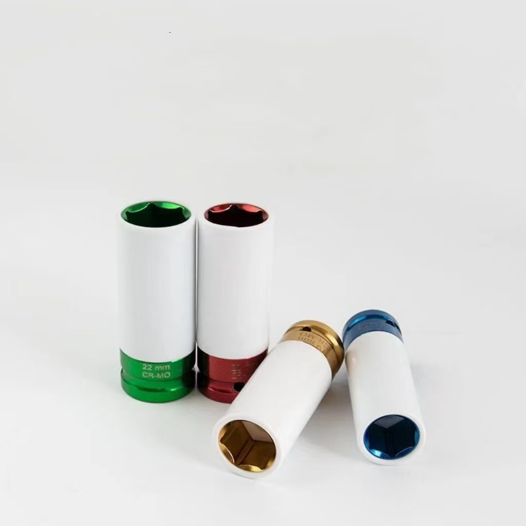 3 Unid color 1/2 neumático manga larga 4 Unid auto reparación kit herramienta fábrica métrica neutral coche máquina reparación