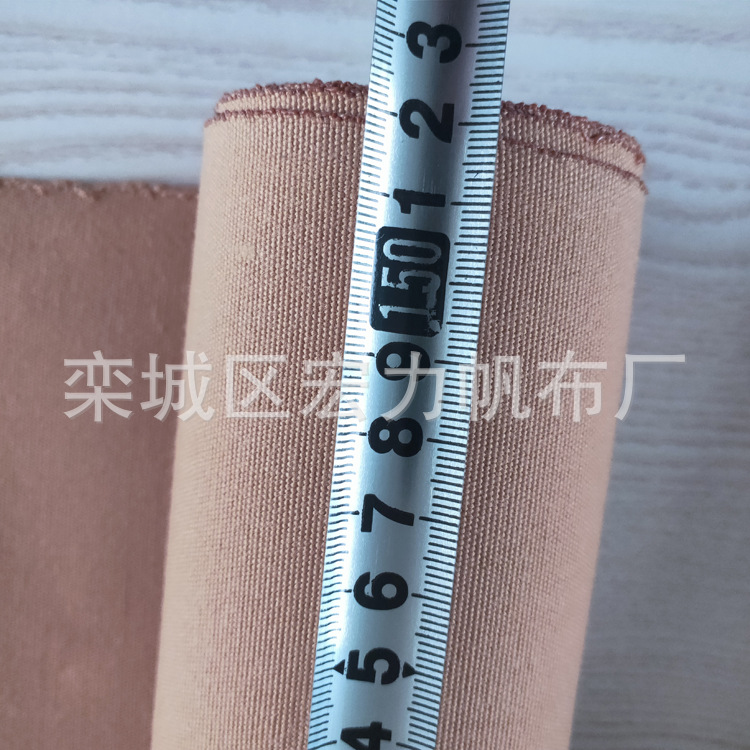 Personalizada encriptación espesa al aire libre polvo protector solar poliéster marrón silicona lienzo khaki impermeable