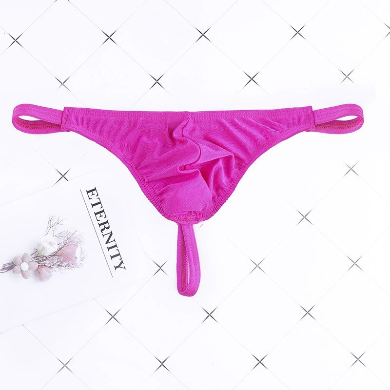 Мужские сексуальные стринги G-string европейского стиля, плавательная ткань, низкая талия — разные цвета и размеры