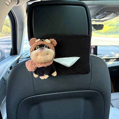 Hanging Cute Bee Puppy Car, Car tissue box/set