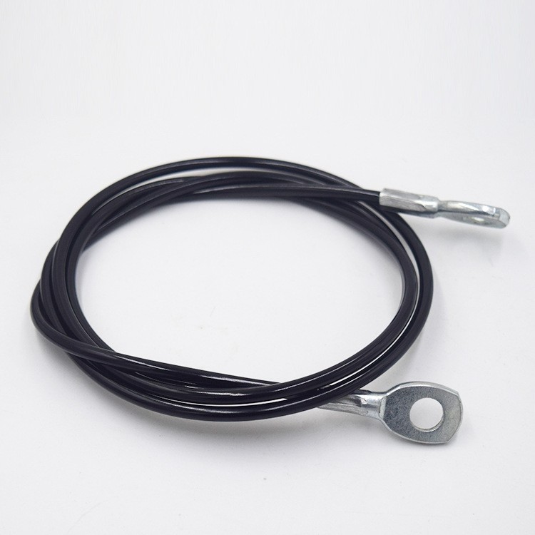 cuerda de alambre de acero de transmisión de escaleras cuerda de transmisión de paso de alta posición pull-down pórtico de pájaros escaladores de montaña cuerda de alambre de acero recubierta de pegamento