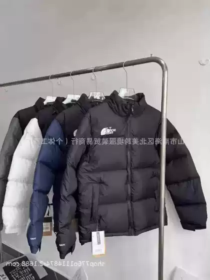 1996 Basic Women's Cold-proof Warm Jacket 2024 Winter New Thickened Cotton-padded Coat Couple Embroidered Cotton-padded Clothes