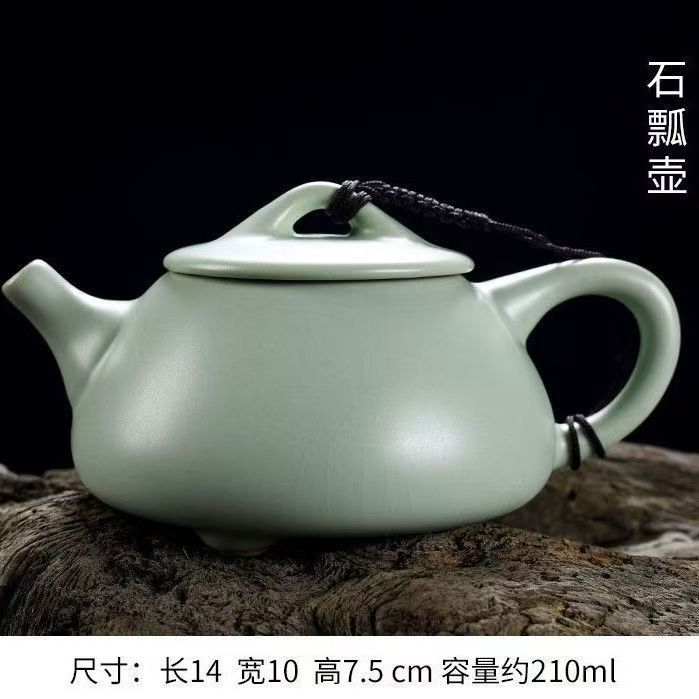 メーカー直売の汝窯のティーポットはひびが入っています。|undefined
