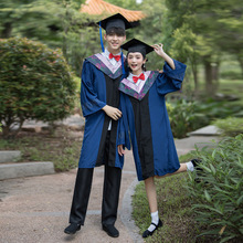 博士服成人款硕士校服礼服理科文科工科大学生毕业照学士硕士帽