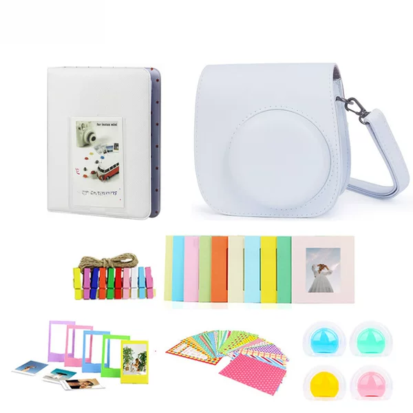 In Stock: Instax Mini12 Camera Bag Photography Set, Six-In-One Set, Multiple Colors Available