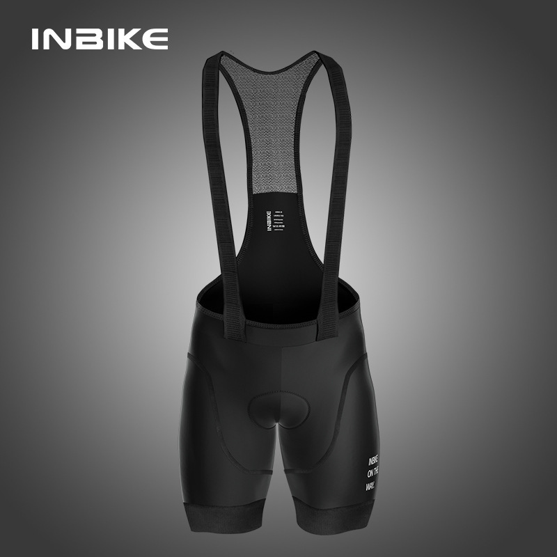 Inbike Large Size Cycling Bib Shorts, Oversized and Loose-Fitting Cycling Pants for Men, Outdoor Loose-Fit Bib Pants, Quick-Dry