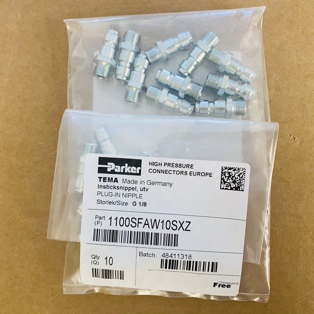 PARKER派克TEMA系列快换接头1100SFAW10SXZ