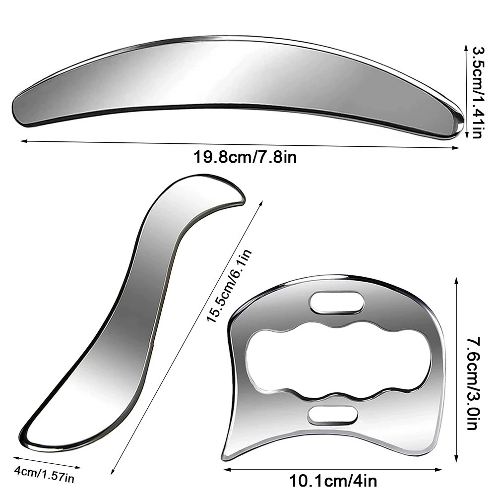 Фабрика Нержавеющая сталь фасции нож для здоровья Мышечный массаж Расслабление фасции