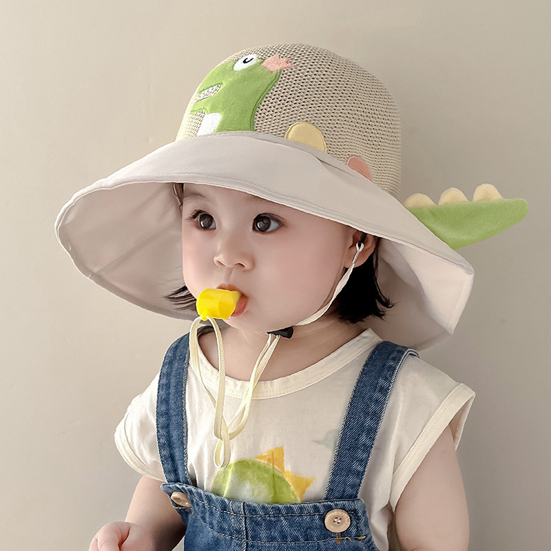 Sombrero de protección solar para niños, sombrero para el sol para niñas, sombrero grande para niños, sombrero para el sol profesional con protección UV, sombrero de pescador transpirable, verano