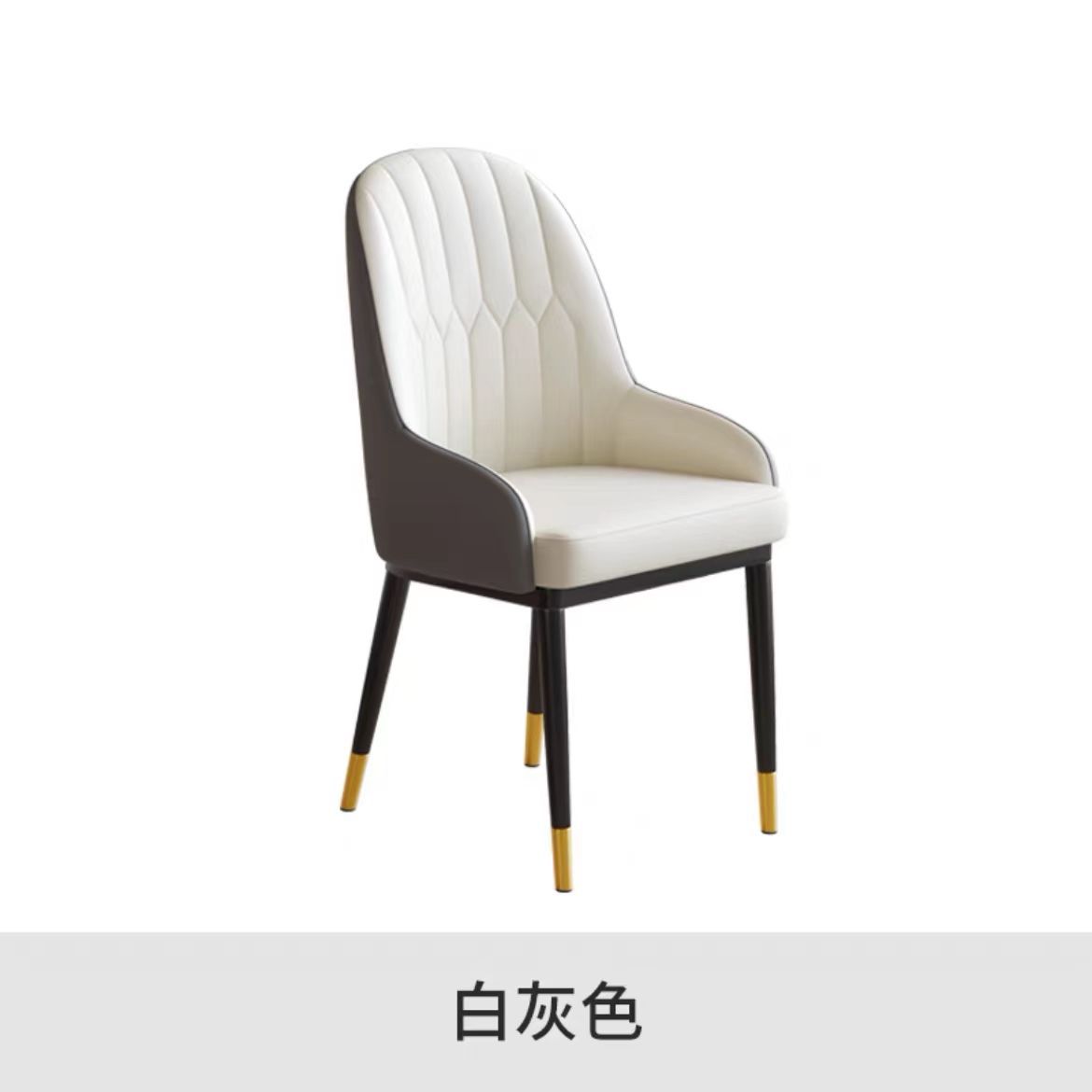 Silla blanca de piña grande