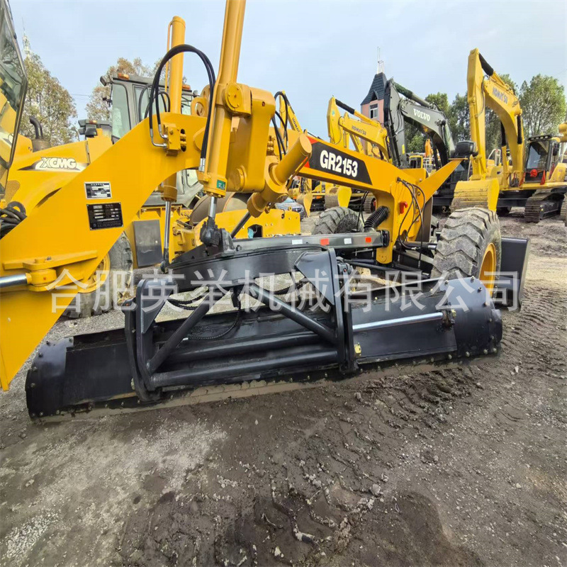 90% nueva maquinaria niveladora XCMG 2153180 exportación de comercio exterior XGGR215 grader gran par de alta eficiencia