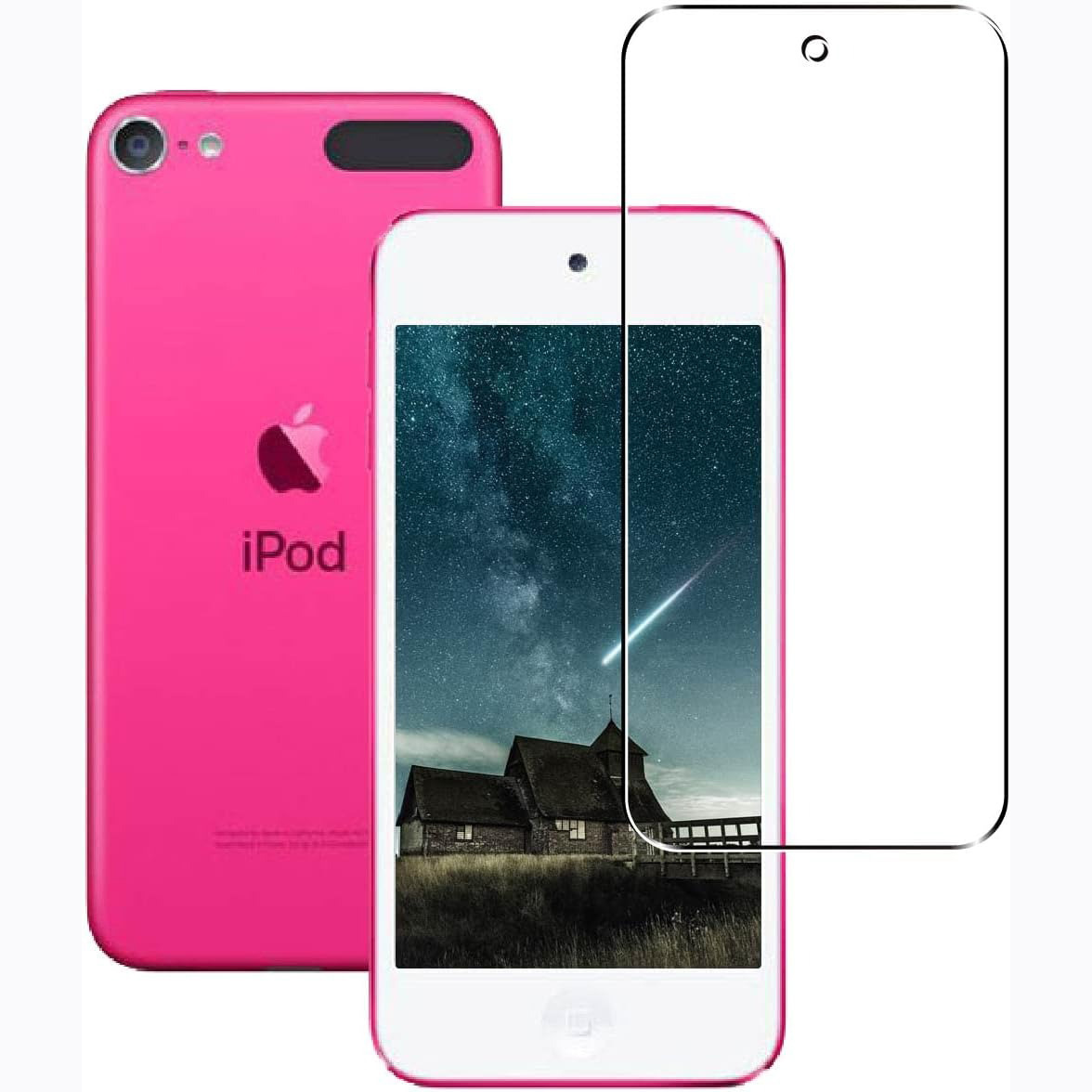 Suitable for Apple Ipod Touch 7/6/5 Screen Protection Soft Film Full Screen Fit Anti-Scratch Glare Fingerprint