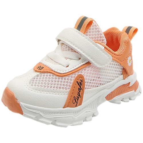 Boys' Breathable Mesh Sports Shoes  Summer New Girls' Ultra-Light Anti-Slip Running Shoes Casual Children's Single Shoes