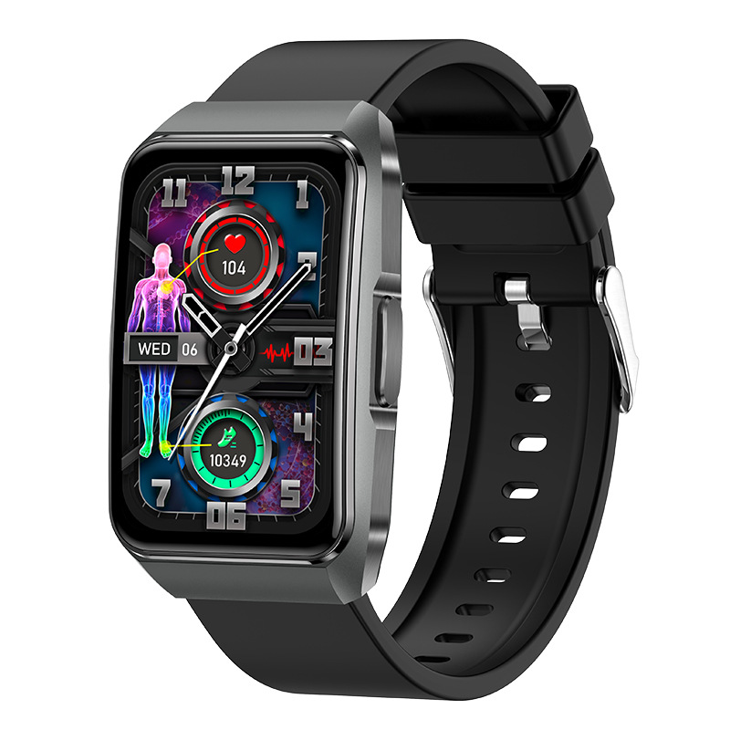 New Cross-Border Smart Watch Bracelet Et650 Bluetooth Call Blood Pressure Blood Oxygen Body Fat Sos