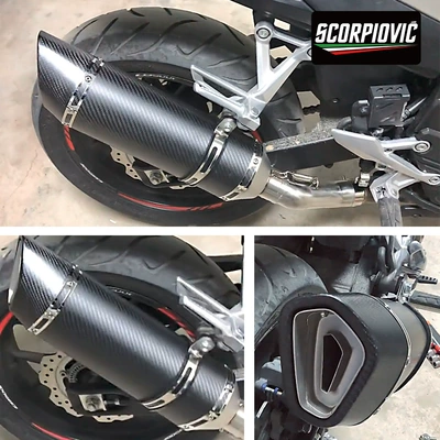 Motorcycle exhaust pipe — Street Exhaust Pipe Large