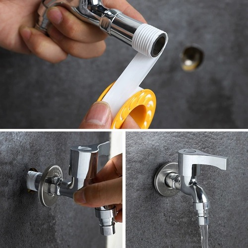 Thickened raw material tape wholesale water pipe faucet angle valve sealant anti-leak natural gas sewer anti-seepage winding tape