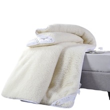 澳洲纯羊毛床垫床褥软垫冬季加厚保暖羊羔绒防滑褥子垫被铺底