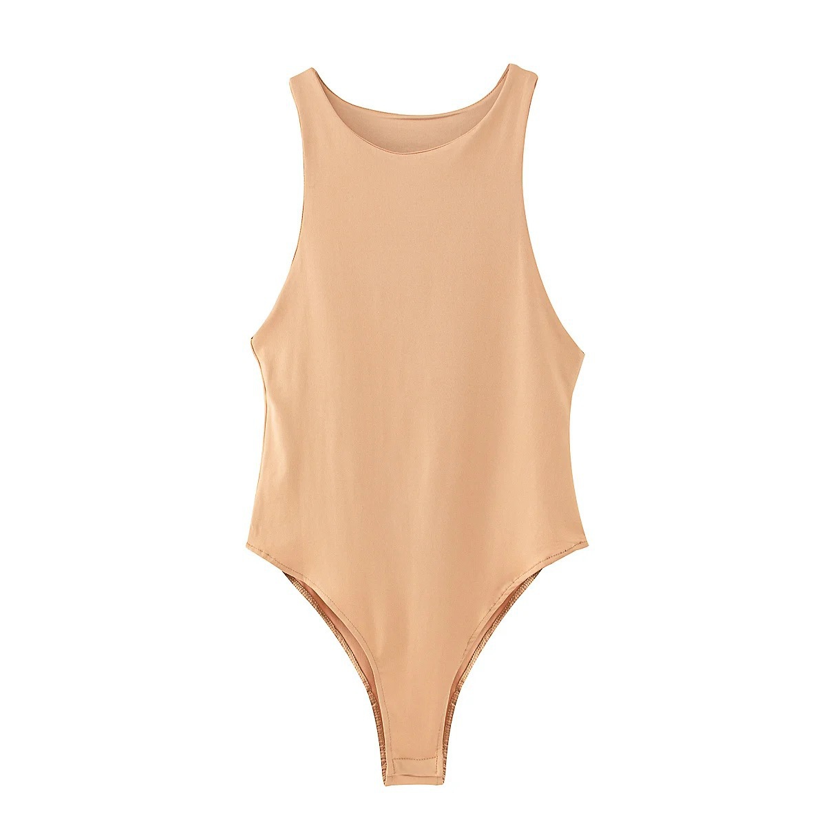 Women's Bodysuits Bodysuits Simple Style Solid Color display picture 6