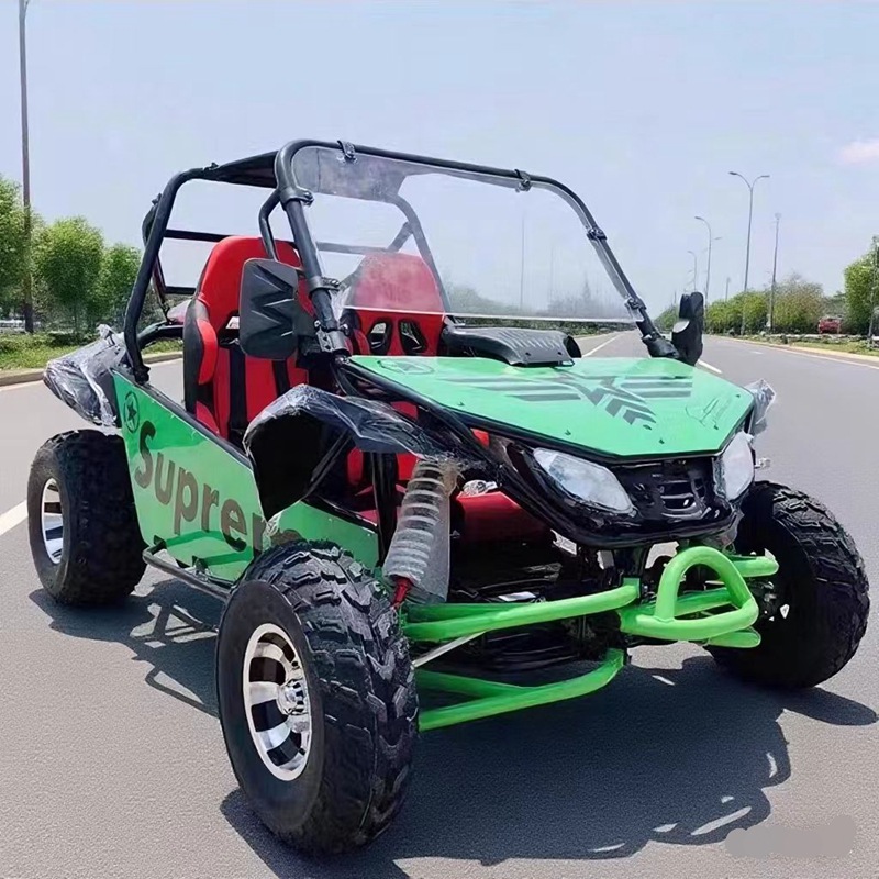 Gasolina UTV volante de kart cuatro ruedas todoterreno adulto montaña doble asiento cambio de velocidad continuo todo terreno