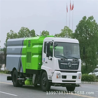 东风天锦大型多功能路面洗扫一体车生产厂家定制 16立方洗扫车