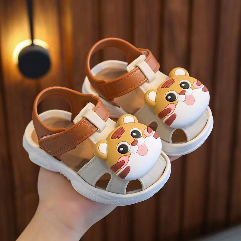 2023 neue Baby-Kleinkind-Laufschuhe mit kollisionssicherer Zehenkappe, rutschfester und supersüßer weicher Cartoon-Sohle für den Außenbereich_voghion.com