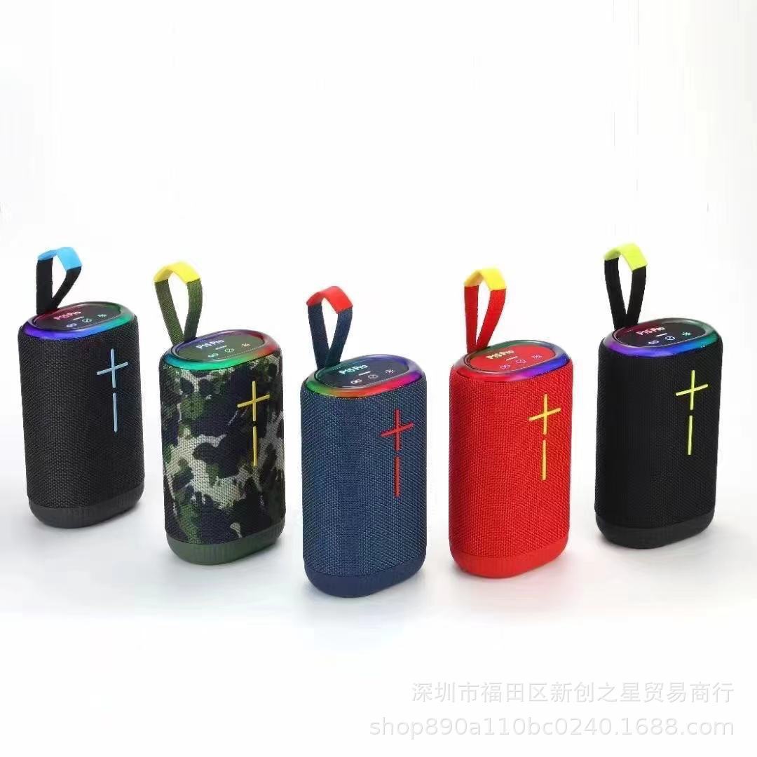 P15 PRO音响新款创意布网便携式防水手提低音炮蓝牙音箱真立体声