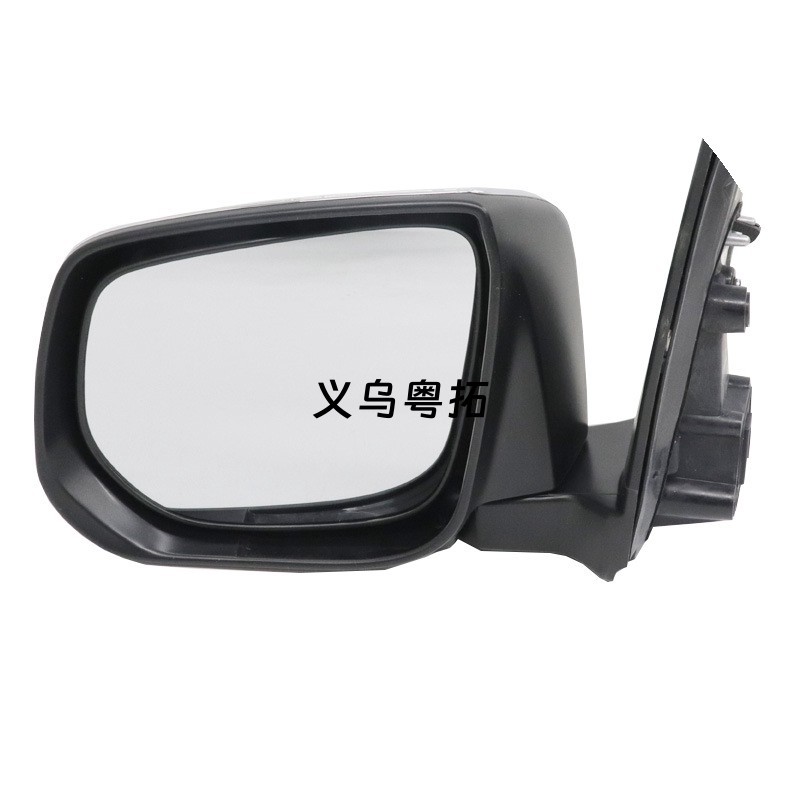 Suitable for Isuzu pickup DMAX, left and right electroplated automatic folding manual rearview mirrors
