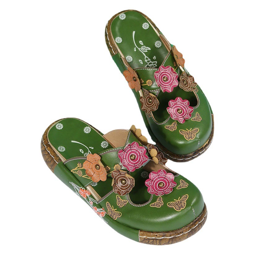 Трансграничные 2024 летние новые Баотоу сандалии