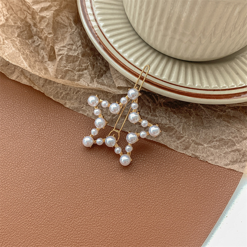 37#星星-珍珠青蛙夹