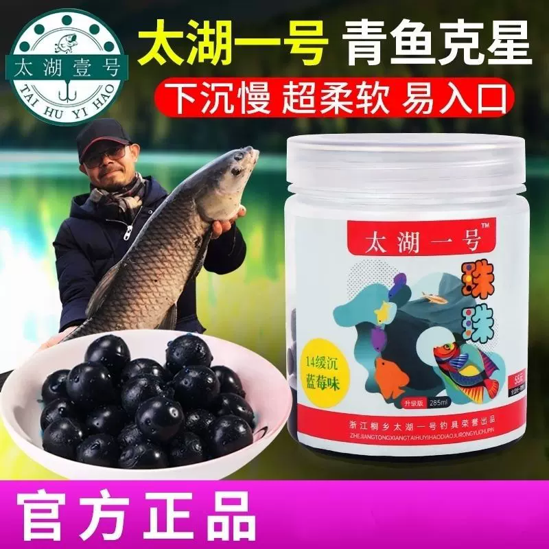 青鱼珠珠饵硅胶软珠沉水钓鱼饵料红烧肉蓝莓大物颗粒巨物