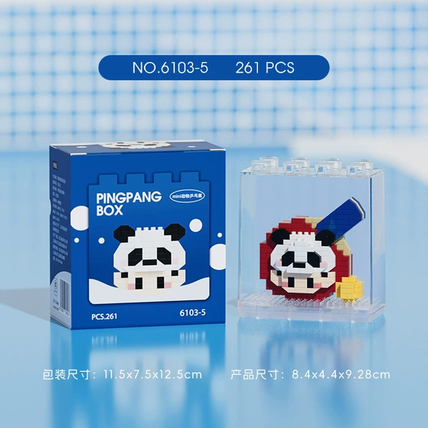 6103-5 mini panda shot 261pcs