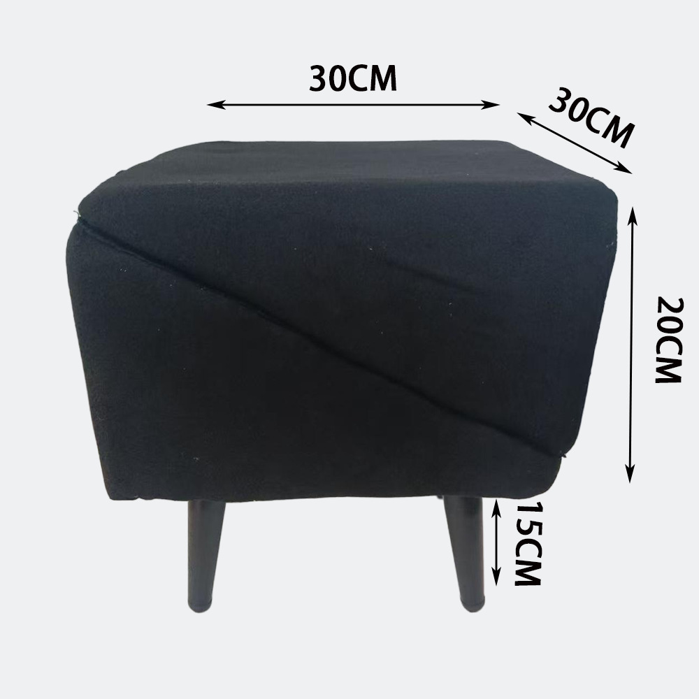 블랙(플러시 스타일)