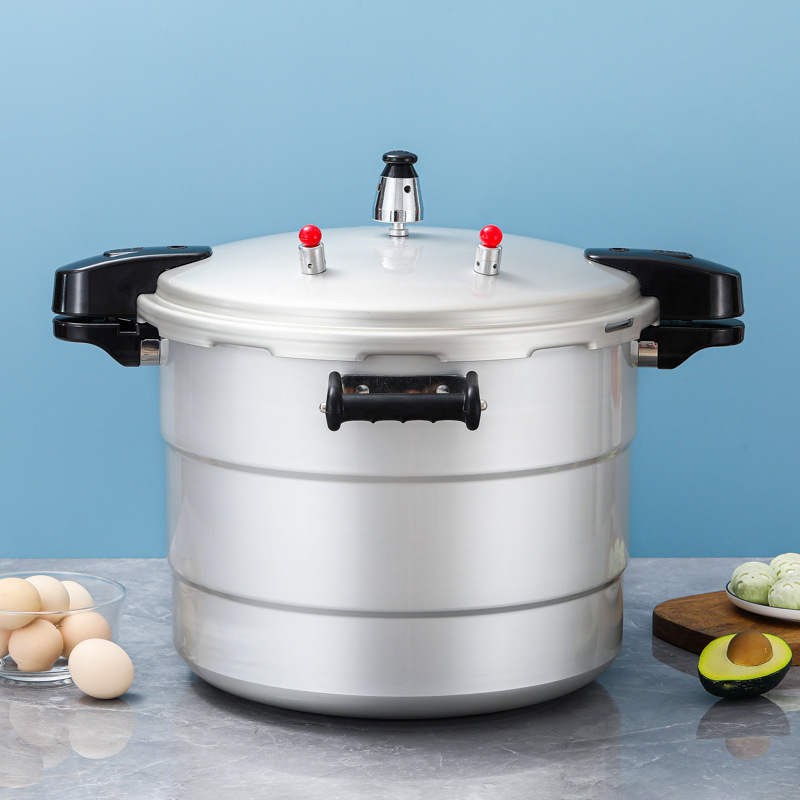 Olla a Presión Doméstica Antiexplosión de Aleación de Aluminio Sin Recubrimiento para Cocina image 15